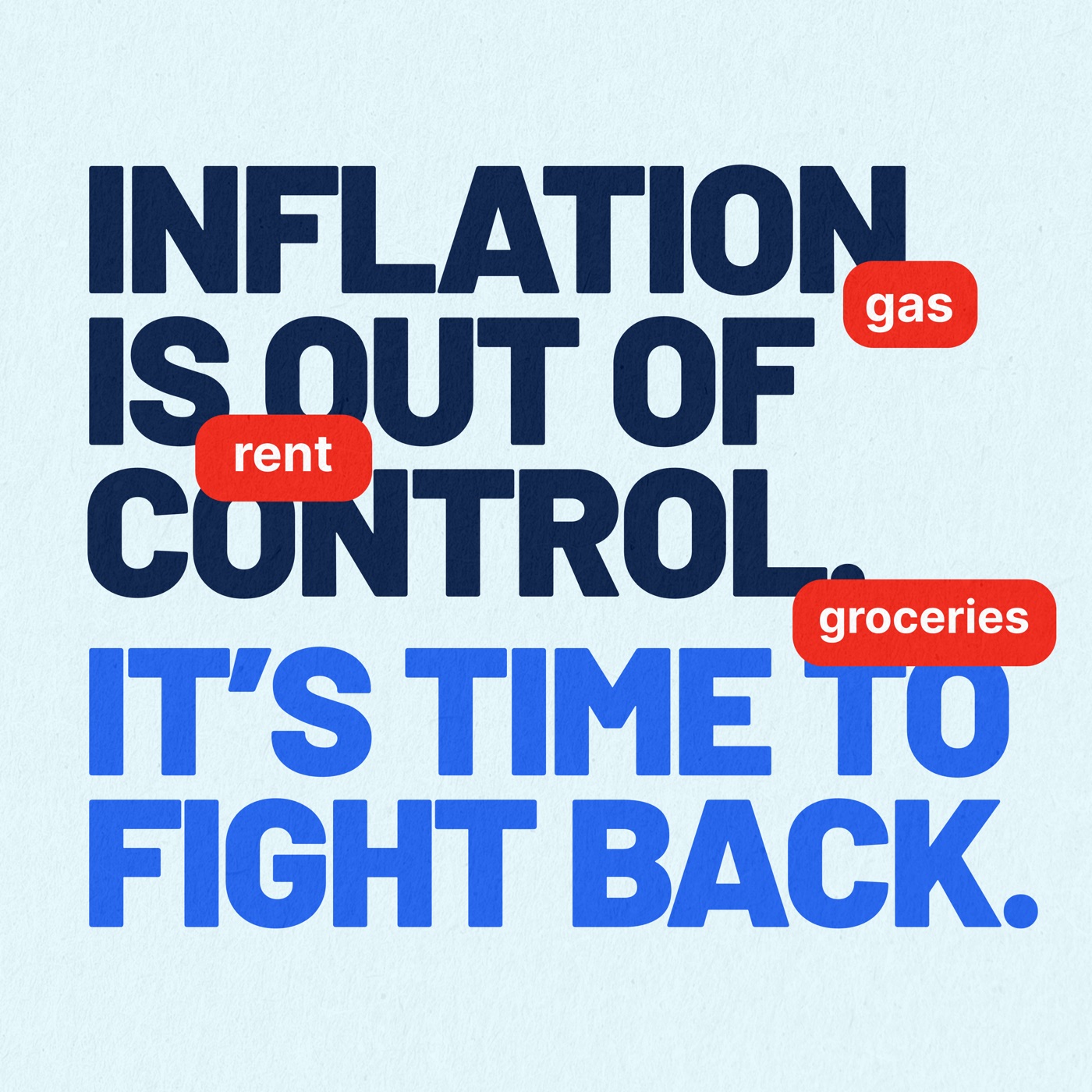 Inflation Blue ad creative