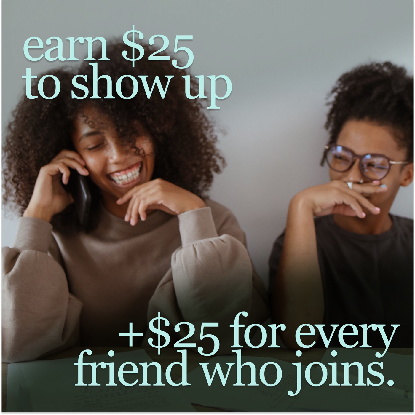 $25 Women Photo ad creative